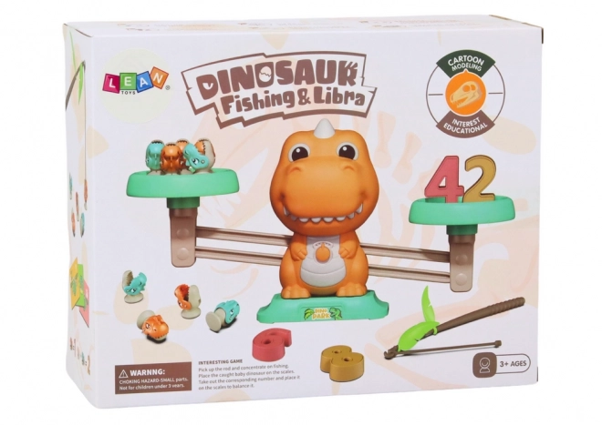 Lernspiel Dinosaurier-Waage für Kinder