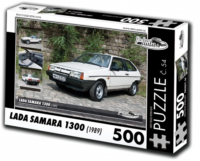 Retro-Auto Puzzle Lada Samara