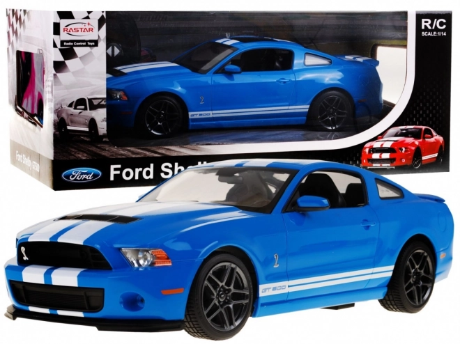 Ford Shelby Mustang GT500 Spielzeugauto Blau