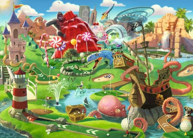 Ravensburger Puzzle Minigolf Paradies XXL 500 Teile