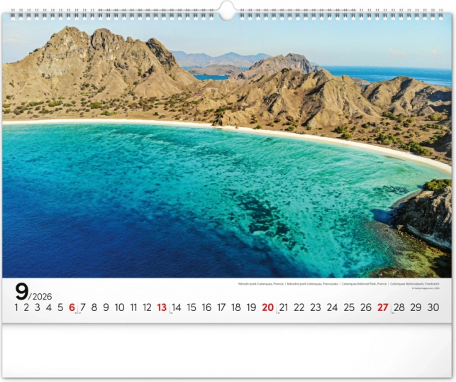 Wandkalender Meer 2026