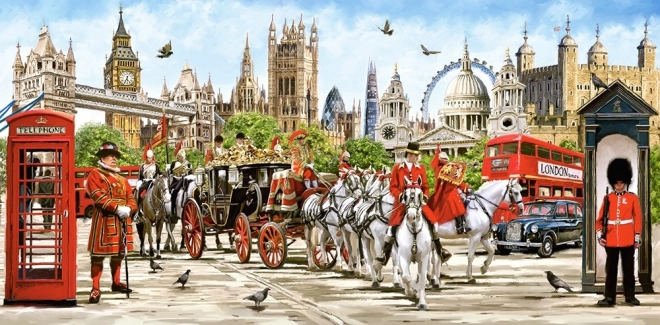 Puzzle 4000 Teile - Stolz von London