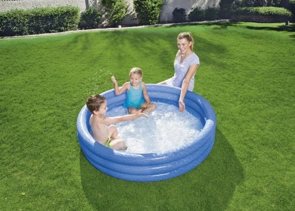 Aufblasbarer roter Kinderpool 152x30cm Bestway