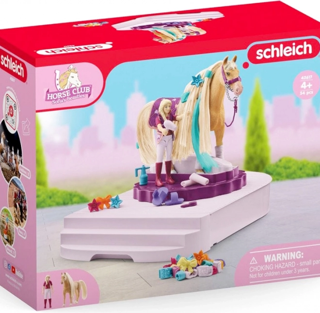 Drehstation zur Pferdepflege Schleich Horse Club Sofias Beauties