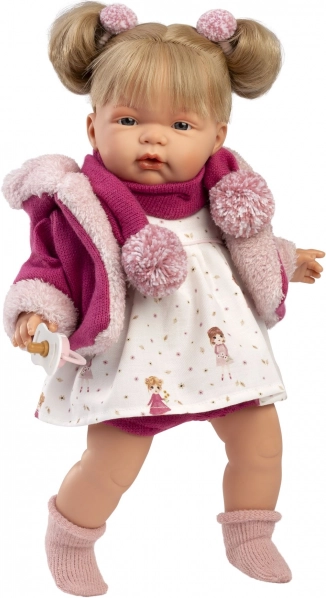 Llorens Joelle - realistische Puppe mit Geräuschen 38 cm