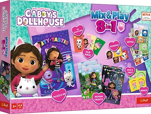 Spielesammlung 8-in-1 – GABYS MAGISCHES HAUS