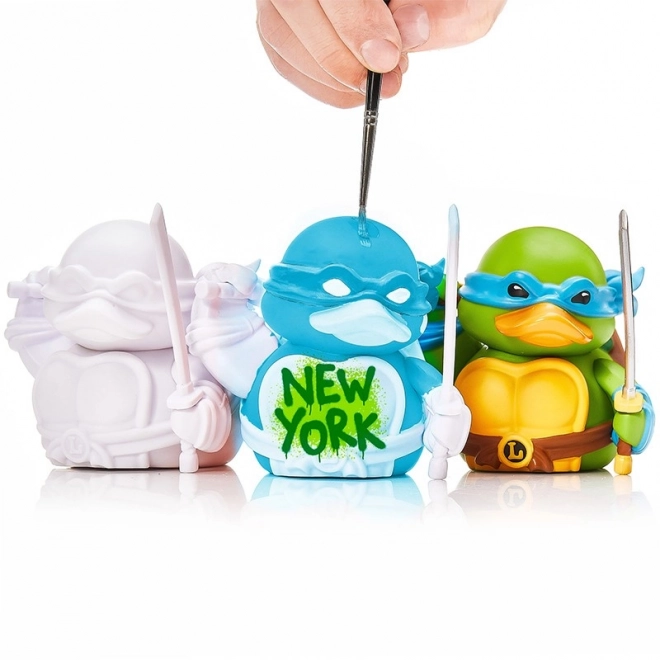 DIY Leonardo TMNT Badeente