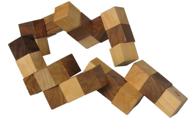 Holz-Puzzle-Kugel