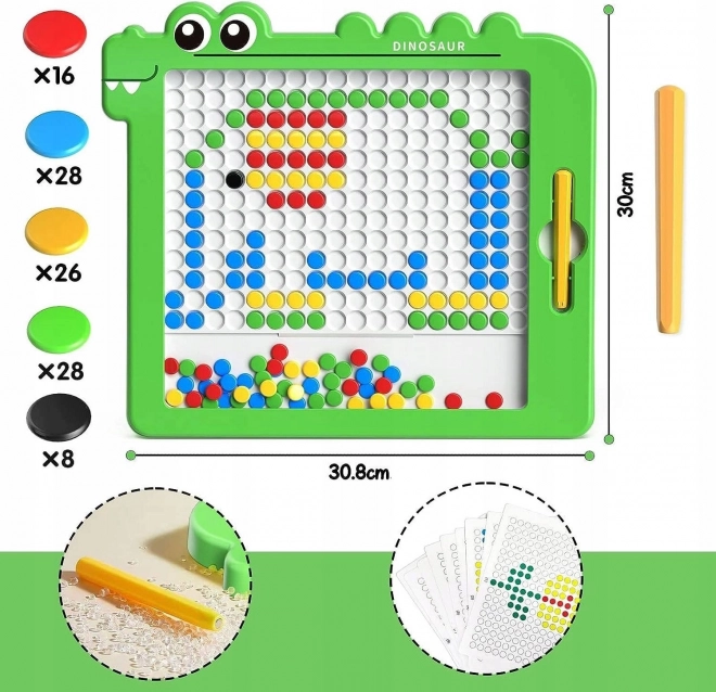 Magnettafel für Kinder MagPad Dinosaurier von WOOPIE