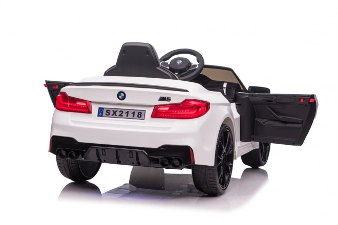 Elektrisches Kinderauto BMW M5 Weiß