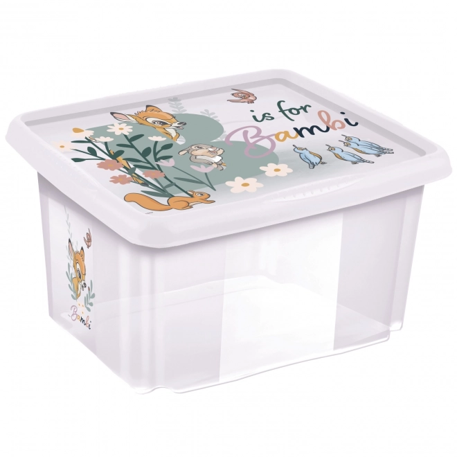 Aufbewahrungsbox mit Deckel 15l Transparent BAMBI