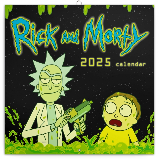 Rick und Morty Notizkalender 2025