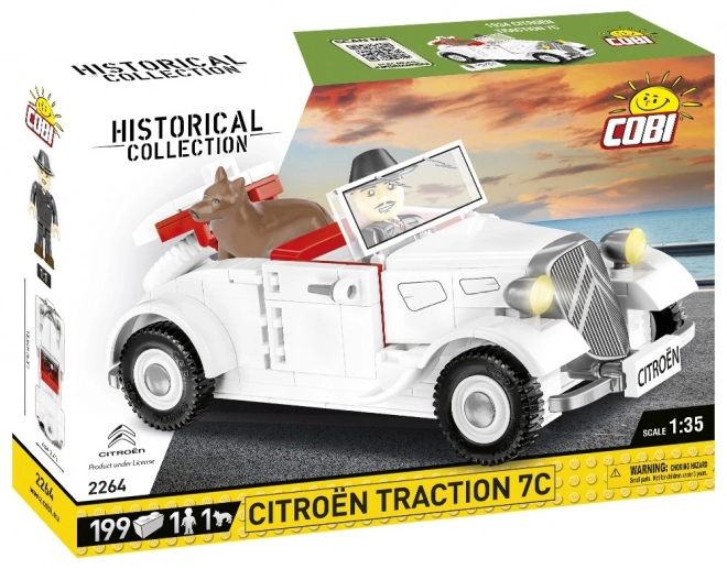 Cobi Citroën Traction 7C Cabriolet Modellbausatz