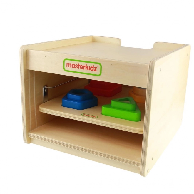 Masterkidz Holzschrank für Bildungs-Tafel-Speicherung