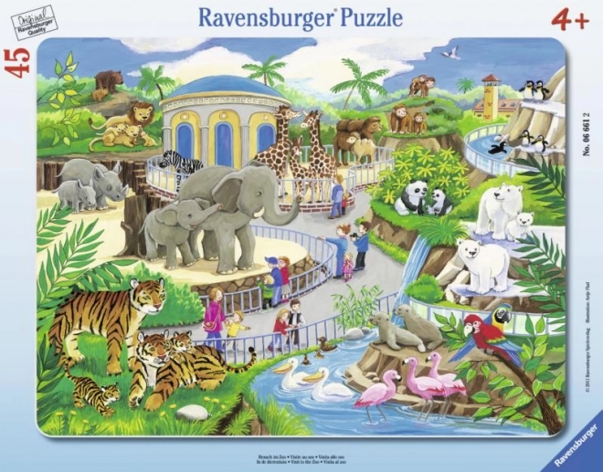 Zoo Besuch Puzzle