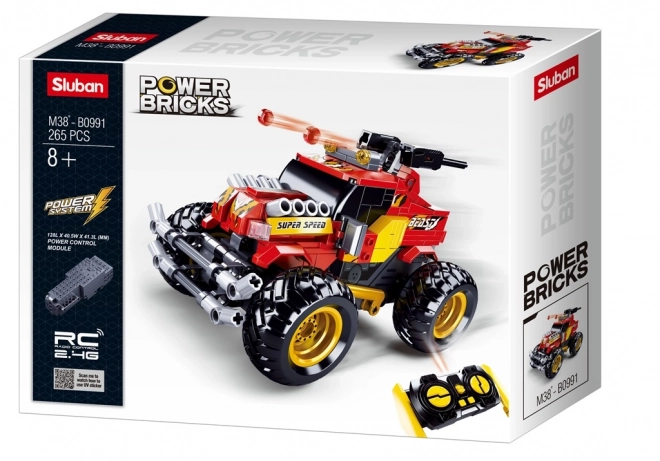 Sluban RC Roter Offroad Bausatz