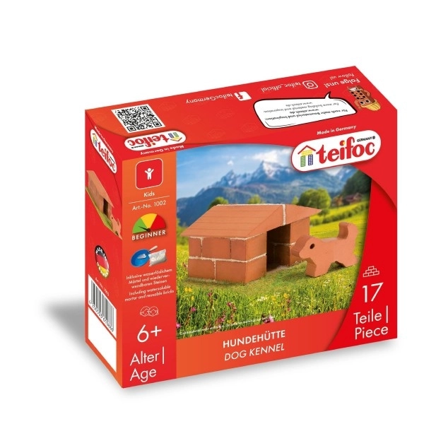 Teifoc Hundehütte Bausteinset