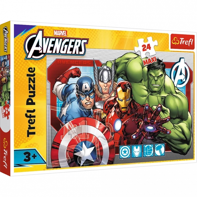 Puzzle 24 Maxi – MARVEL The Avengers – Die Rächer