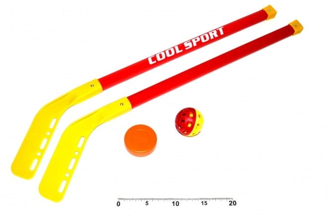 Mini-Hockey-Set für Zuhause