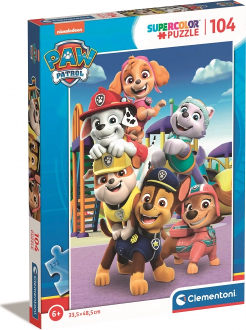 Clementoni Puzzle Paw Patrol 104 Teile