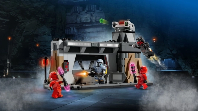 Lego Star Wars Duell zwischen Paz Vizsla und Moff Gideon