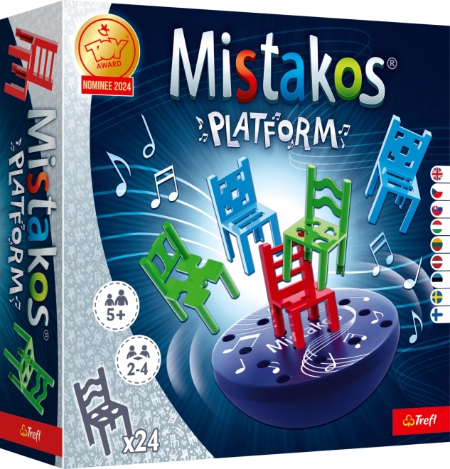 Mistakos Spiel mit drehbarer Plattform