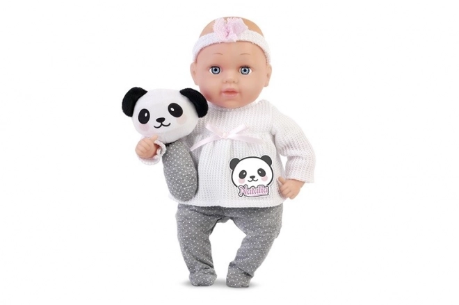 Puppe Natalia Babypuppe mit Spielzeug