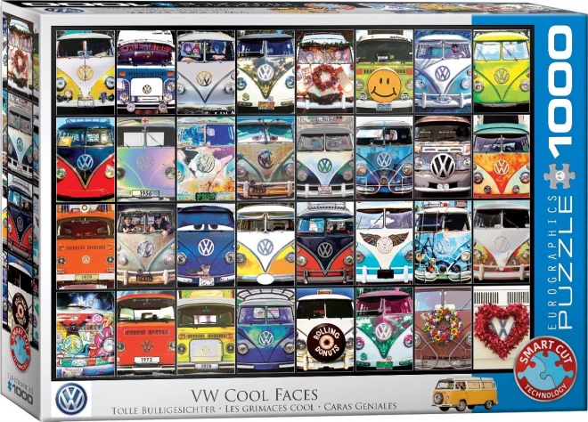 Eurographics Puzzle VW Coole Gesichter 1000 Teile