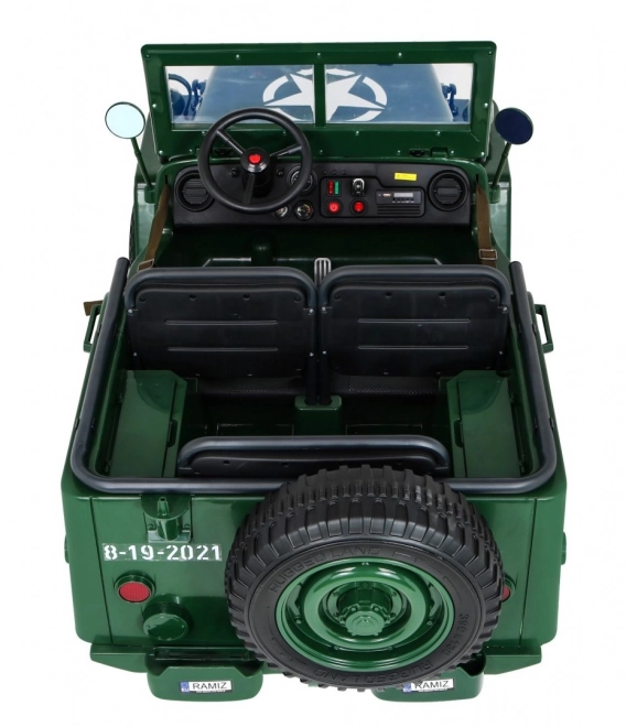 Retro-Geländefahrzeug 4x4 für Kinder
