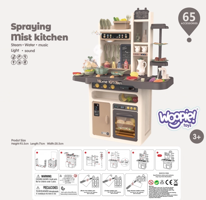 Woopie multifunktionale heimküche für kinder
