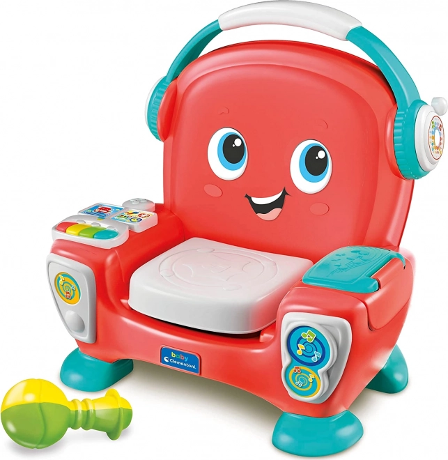 Interaktiver Clementoni Baby Sessel Singe, Spiele und Tanze