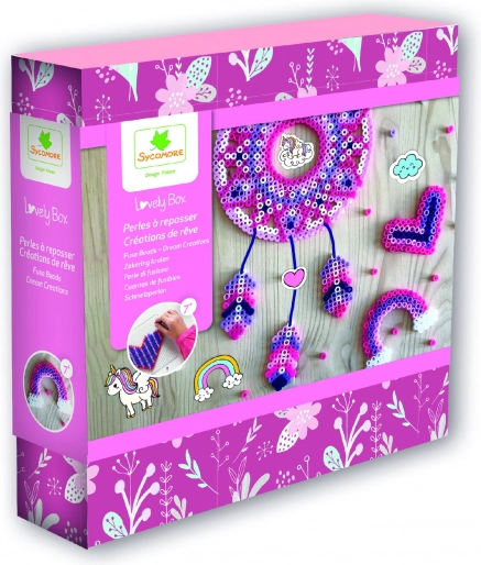Lovely Box - Bügelperlen Traumfänger