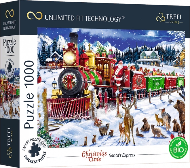 TREFL Puzzle Weihnachten: Santas Express 1000 Teile