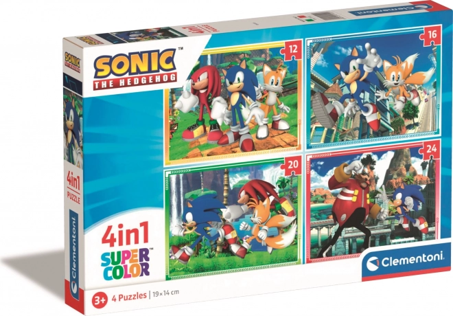 Progresivpuzzle Sonic 4-in-1