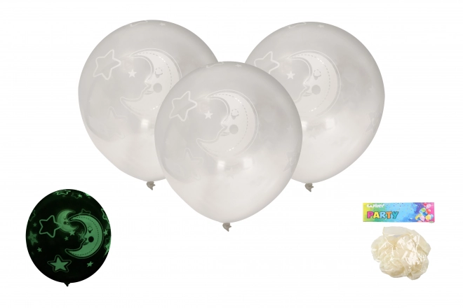 Leuchtende Ballons 30cm - Set mit 6 Stück