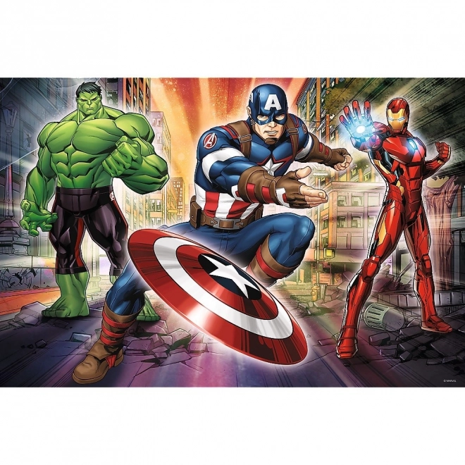 Trefl Puzzle Die Welt der Avengers Maxi 24 Teile