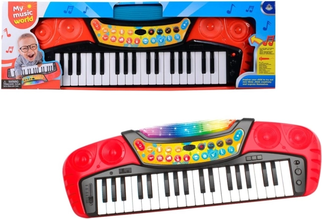 Elektronisches Kinderklavier mit 37 Tasten