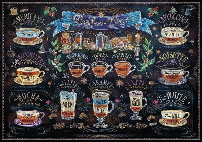 Puzzle Kaffeepause 1000 Teile