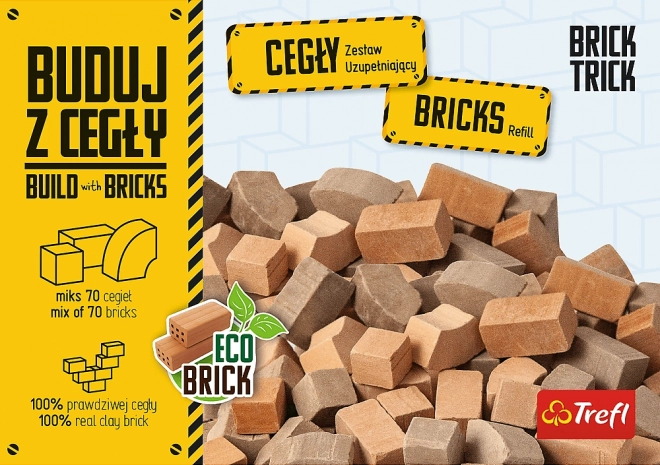 Ersatzbausteine Mix 70 Stück für Brick Trick von TREFL