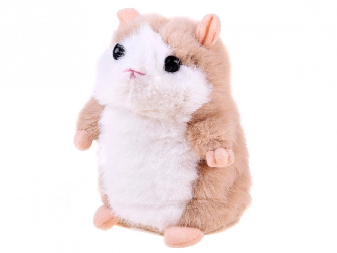 Lustiger Interaktiver Sprechender Plüschhamster – Braun