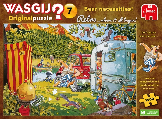 Wasgij Original Retro Puzzle 'Bärbedarfnisse' 1000 Teile