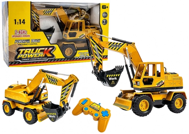Fernbedienbarer Bagger Bulldozer für Kinder
