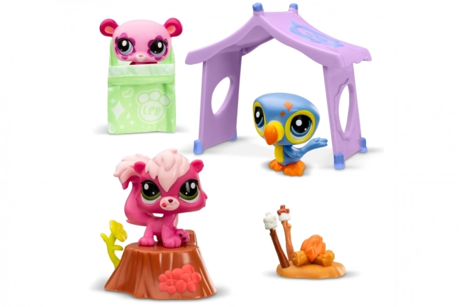 Littlest Pet Shop Camping Figuren Set