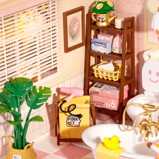RoboTime Miniatureset Mädchen Badezimmer