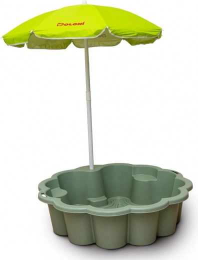 Schatten und Komfort dank Sonnenschirm