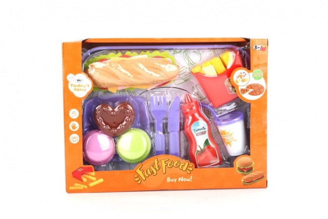 Spielset Essen für kleine Köche