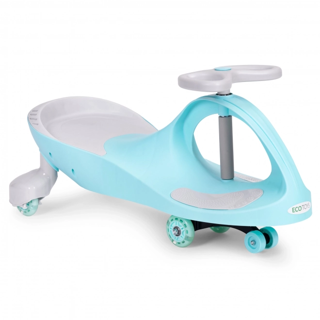 Wiggle Car Kinderfahrzeug mit LED Rädern Blau