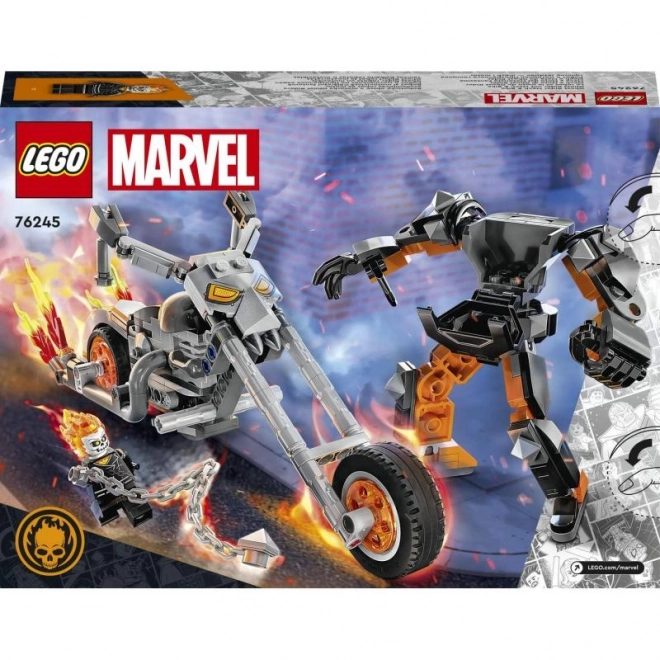 Robotanzug und Motorrad von Ghost Rider