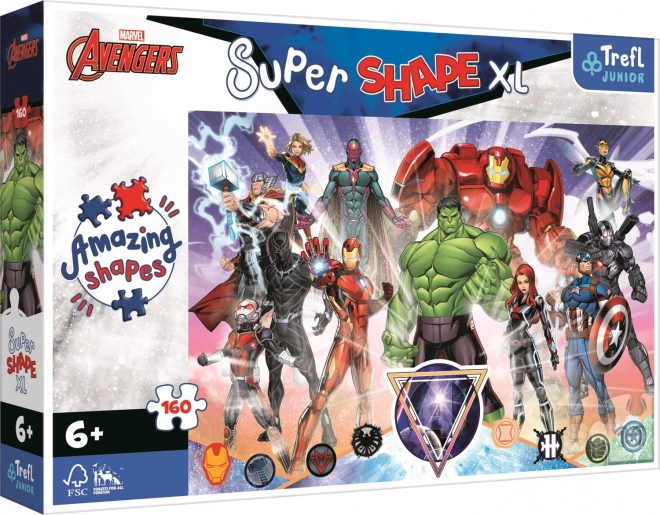 Puzzel Super Shape XL Avengers 160 Teile