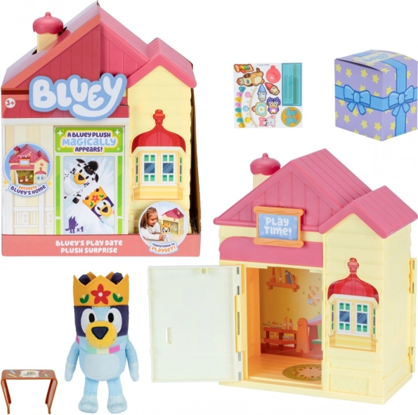 Überraschungshäuschen mit Bluey Plüschtier